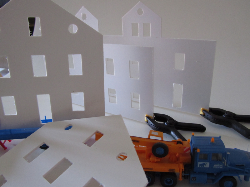 WĂ€nde fĂŒr das StationsgebĂ€ude WĂ€nde fĂŒr das StationsgebĂ€ude